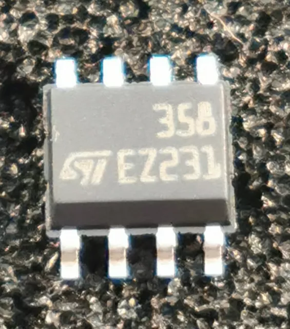 LM358DT STM Dual Operational Amplifier SMD SOIC-8 Pins- Lot of 10 Pcs