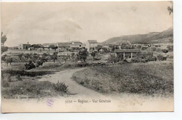 ROGNAC - Bouches du Rhone - CPA 13 - vue generale