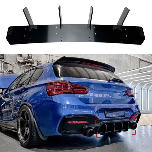 Kohlefaser Heckstoßstangen Diffusor Spoilerlippe, Kompatibel For BMW