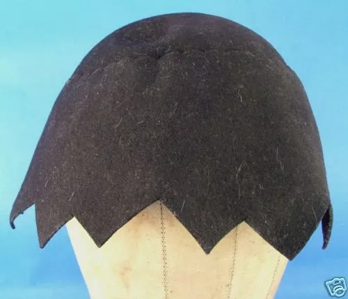 Zephyr Felts Henry Pollack Ladies Black Flapper Hat