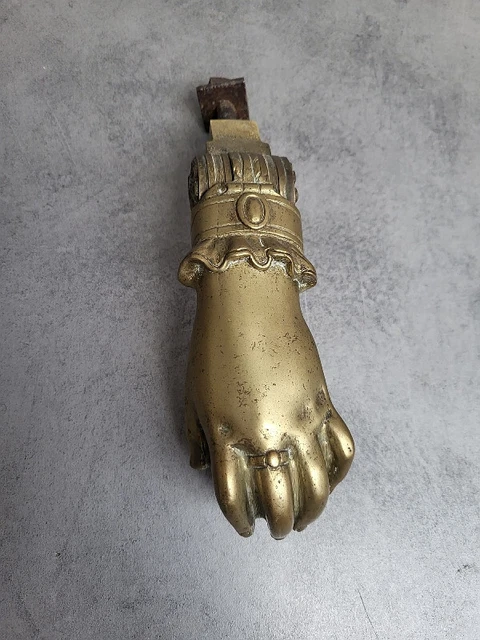 Marteau Heurtoir De Porte En Bronze Ancien 3