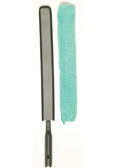 Rubbermaid HYGEN Quick Connect Flexible Dusting Wand with Microfiber Sleeve 20”