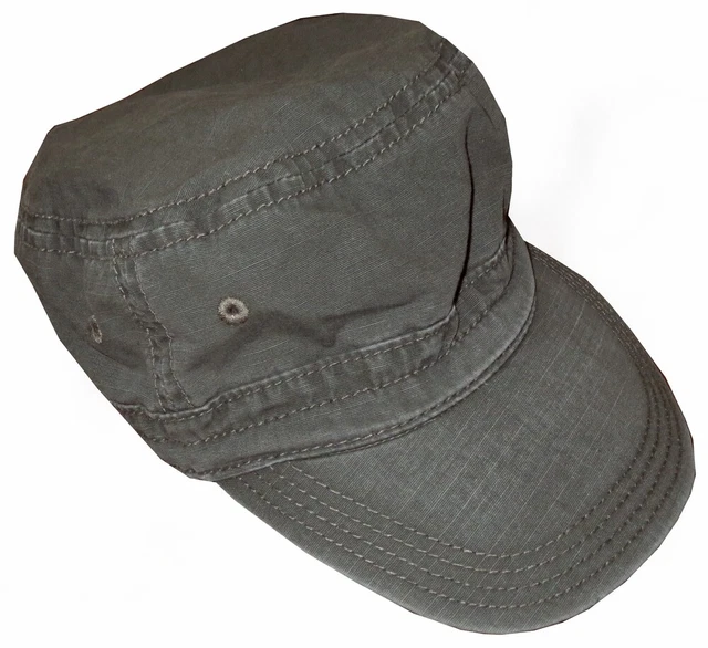 Baby Gap Boys Cap Kids Dark Olive Military Army Baby S/M New
