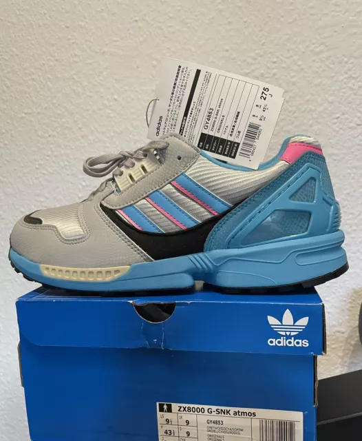 Adidas Zx 8000 Atmos Tj G-Snk Gy4853 Gr. 43 1/3 Aqua Hydra