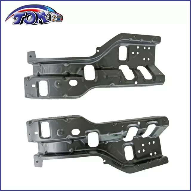 Set Of 2 Front Bumper Impact Brackets For Chevry Silverado 2500 3500 2011-2014