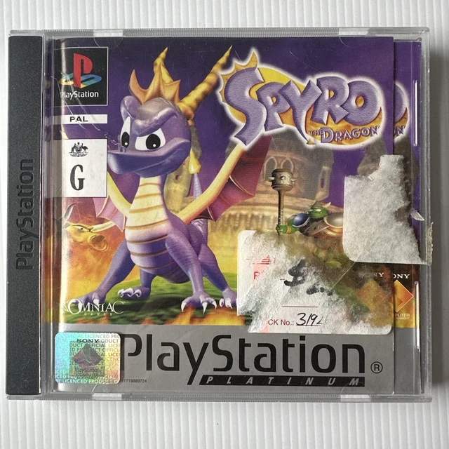 SPYRO THE DRAGON Sony Playstation 1 PS1 PAL Game 60.00 PicClick AU