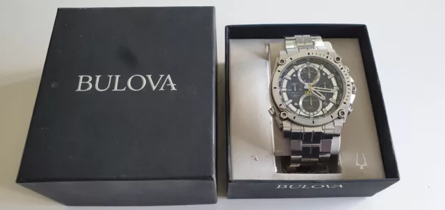 Bulova men's 96b175 clearance precisionist stainless steel watch