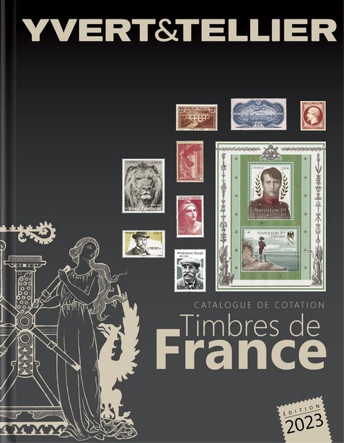 CATALOGUE TOME 1 FRANCE YVERT ET TELLIER 2023 - 100 timbres de France ob offerts