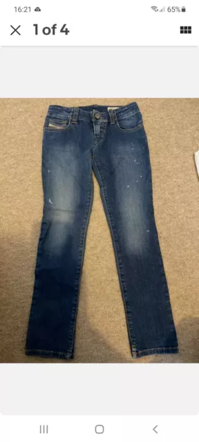 Jeans BAMBINI ORIGINALI Diesel Super Slim-Skinny Fit età 6 anni.