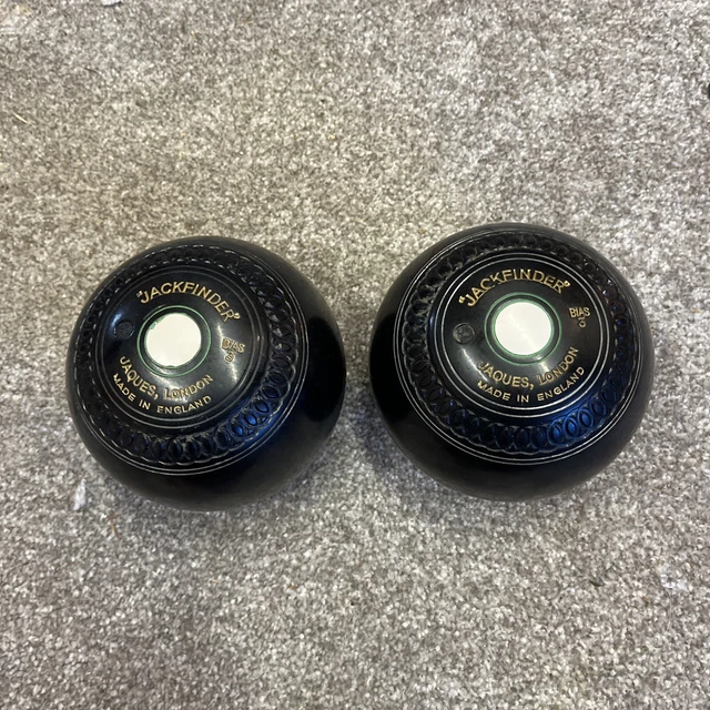Jackfinder Jaques London Bowls x2 Size 5 Bias 3