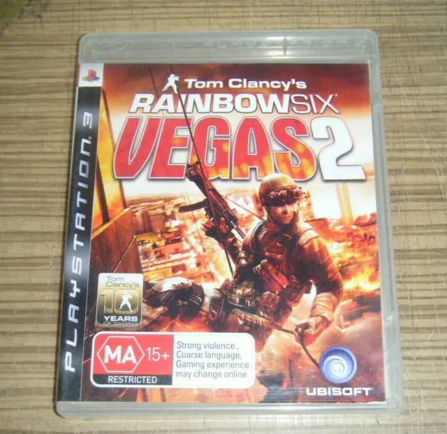 Sony Playstation 3 PS3 Game - Tom Clancy's Rainbow Six Vegas 2