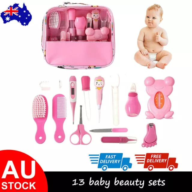 13pcs Baby Grooming kit Set Infant Newborn Manicure Set Baby Nursery Healthcare