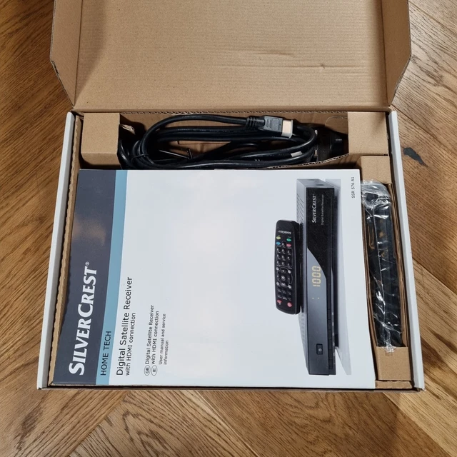 SILVERCREST DIGITAL SATELLITE Receiver SSR 576 A1 £29.99 PicClick UK