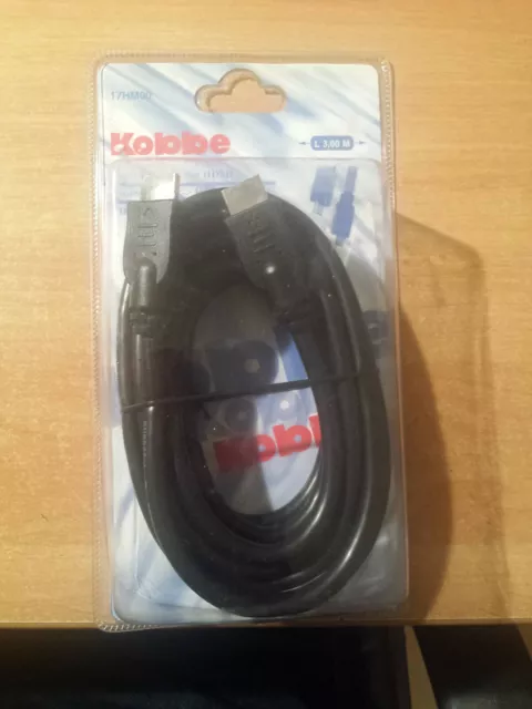 Câbles / Cordon HDMI 3 mètres Kobbe