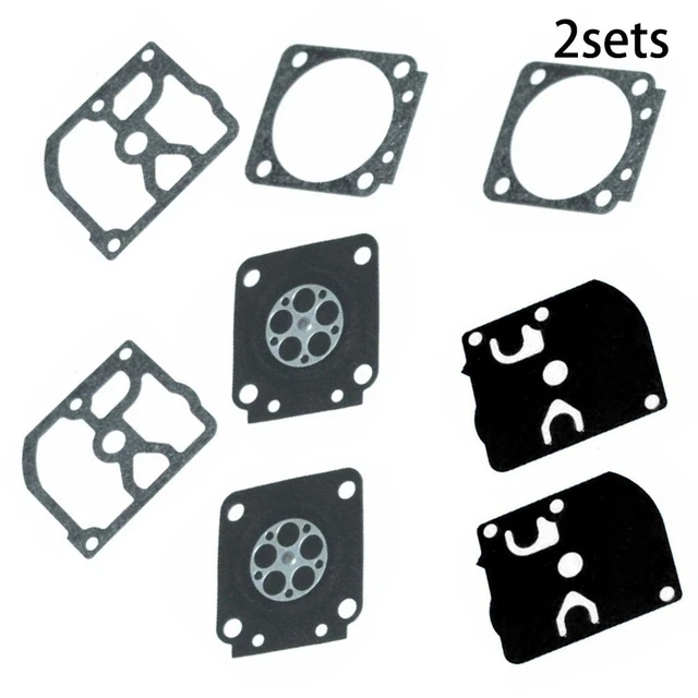 REPLACEMENT CARBURETOR REPAIR Kit 2Set Part Carburettor Tool Diaphragm ...