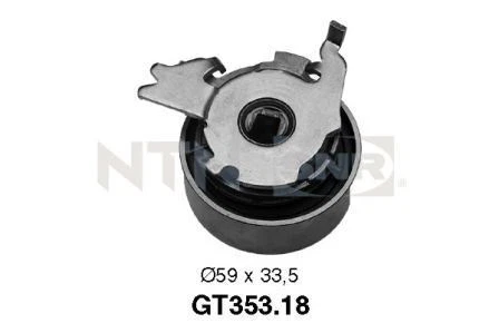 Galet Tendeur (Courroie De Distribution) Pour Opel Astra F 3/5 Portes 1.8 I,1.6