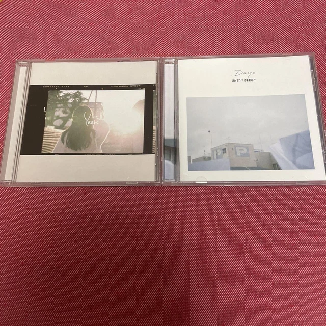SHE'll SLEEP『Days』 SHE'LL SLEEP CD 2-Piece Set Demo Years & Days Used, Good
