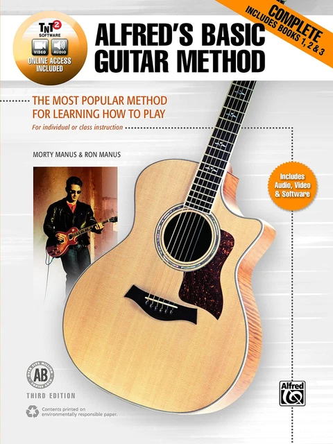 Ron Basic Tutorial BASIC GUITAR METHOD Comp 3rd Ed by Ron Manus Morty Manus (2015) £22.00 ...
