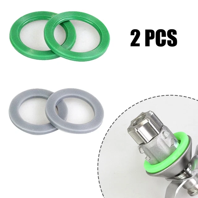 ANZAGA Joints D'Étanchéité Silicone Alimentaire – Lot De 2, 30 Cm, Blanc – Pour Couvercles Et Récipients, Sans BPA, Résistant -30°C à +350°C