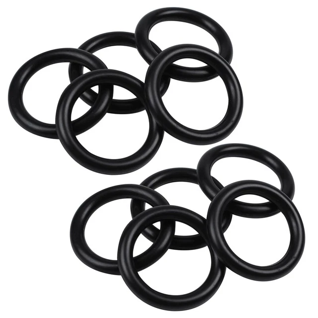 10 pezzi 35 mm x 5 mm gomma o olio guarnizione scorrevole nero G4S7