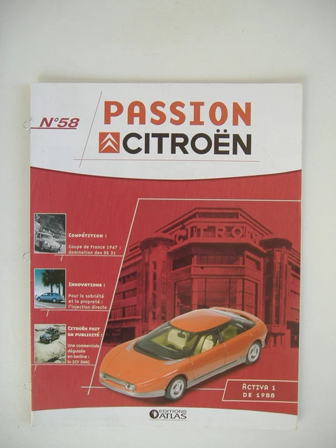Fascicule Atlas Passion Citroën N°46 - ID 19 1957 - Occasion
