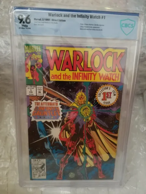 Warlock and the Infinity Watch  #1 NM+ 9.6⛓️Adam Warlock Origin⛓️Marvel CBCS