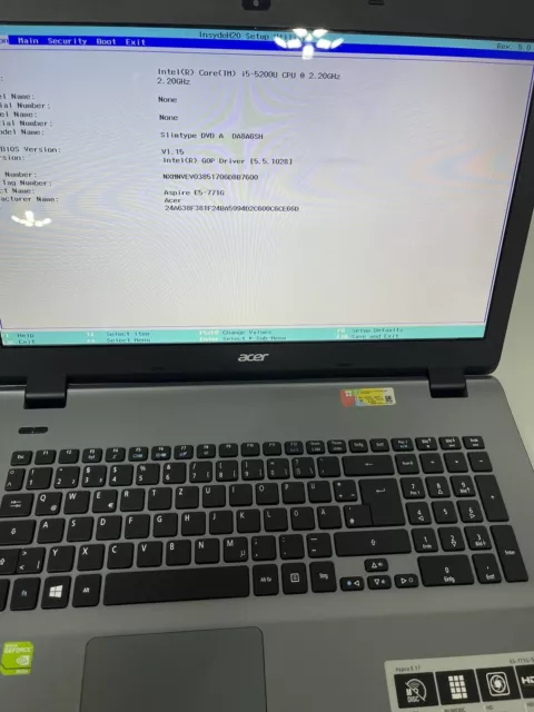 Acer E5 771G