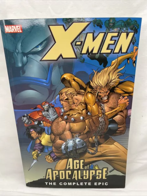 X-Men: Age of Apocalypse The Complete Epic Book 1 Marvel Graphic Novel