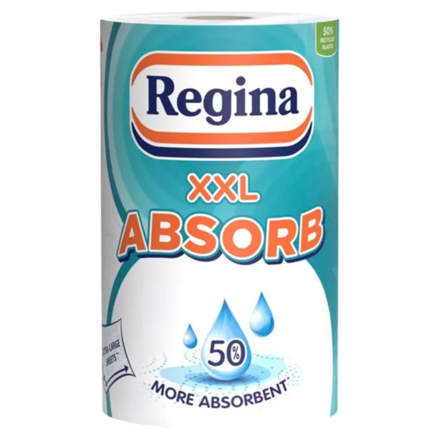 Regina XXL Absorb 2 Ply Kitchen Towel Pack of 12/24 Rolls