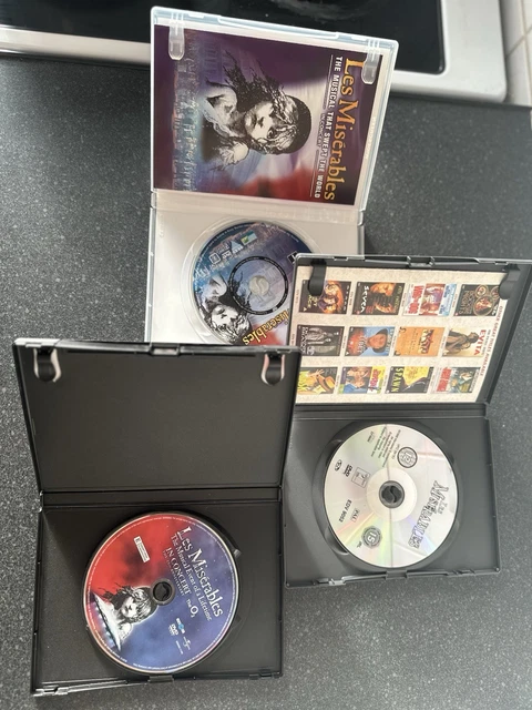 LES MISÉRABLES ANNIVERSARY Edition DVD bundle set £5.45 - PicClick UK