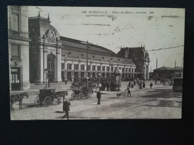 CPA 33 BORDEAUX - Gare du Midi-Arrivée
