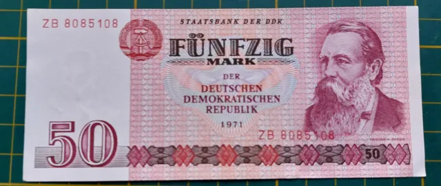 DDR 50Mark-Schein,Dt.Demokratische Republik,bankfrisch