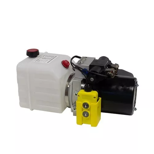 Flowfit 12V DC 0.75cc Pump Double Acting Hydraulic Power pack with 4.5L Tank