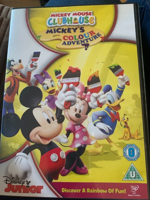 MICKEY MOUSE CLUBHOUSE: Mickey's Colour Adventure [DVD] - DVD 24VG The ...