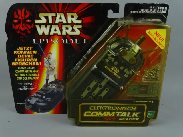Action figure Star Wars Episodio 1 lettore elettronico Comm Talk nuova con scatola sigillata