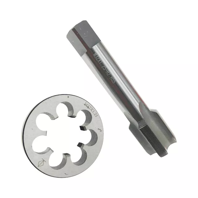 1pc HSS M32x1.25mm Right hand Plug Tap and M32x1.25mm Die Threading Tool HSS New