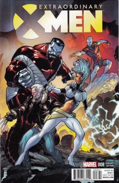 Extraordinary X-Men #8 NM (2016) Larry Stroman Variant Edition Apocalypse Wars
