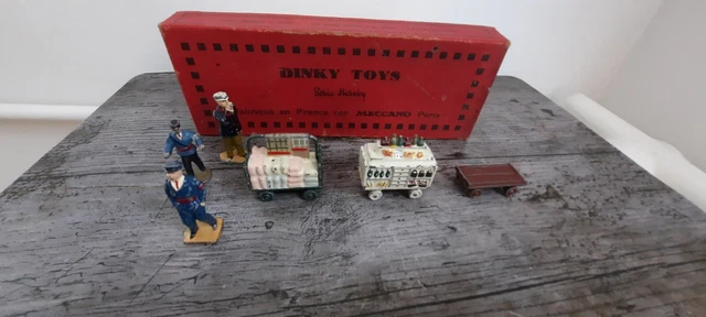 HORNBY MECCANO DINKY TOYS 1:43 / 6 PERSONNAGES DIVERS EN PLOMB