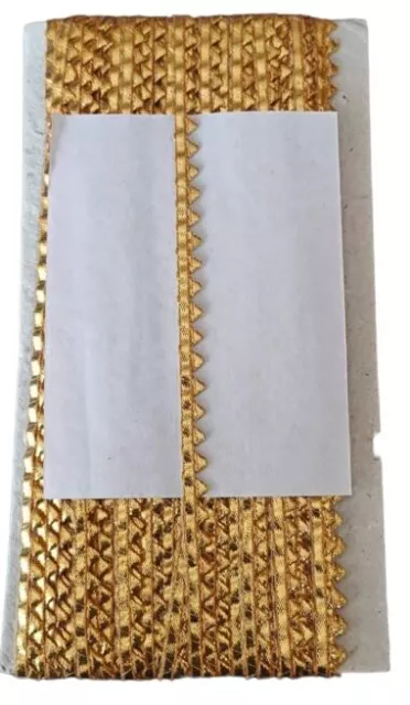 Samosa Gota Patti Lace Border For Dupatta Bridal Dresses Saree Lehengas 25 Meter