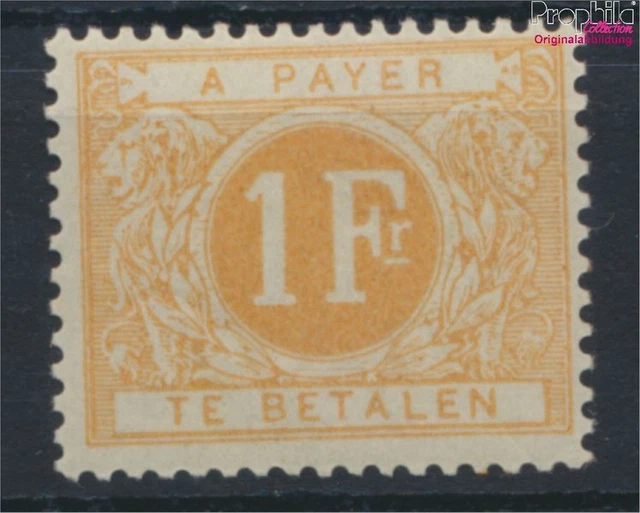 Belgique p10 neuf 1900 Porto Marque (9921637