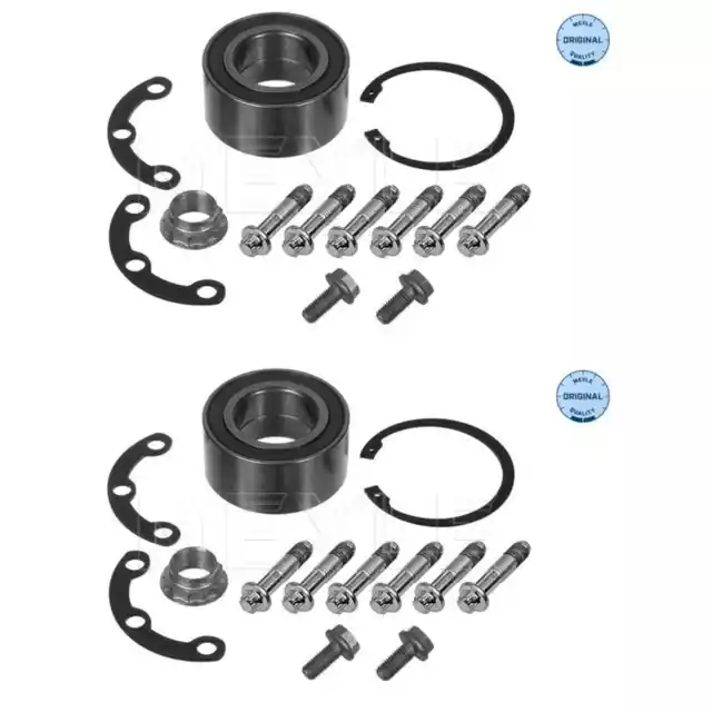 2X Meyle Radlager-Satz Hinten Beidseitig Passend Für Mercedes-Benz 124 190 2