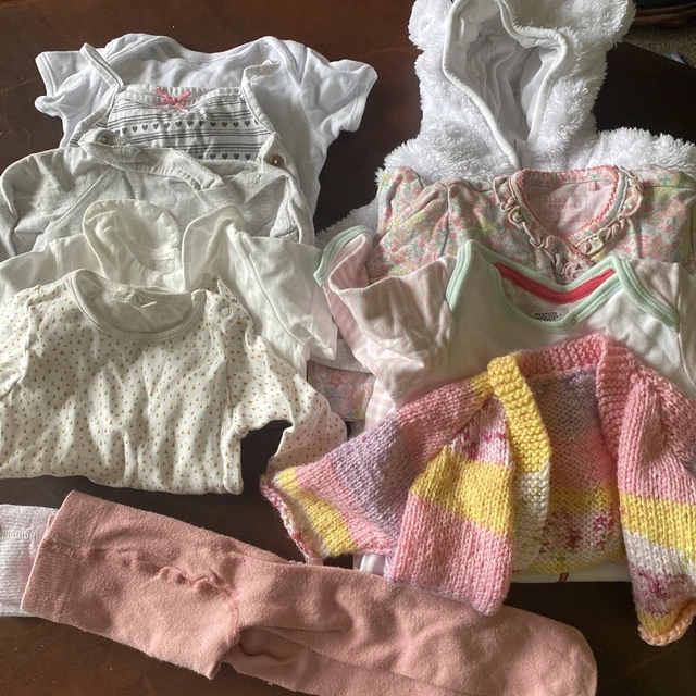 baby girls clothes 0-3 months bundle