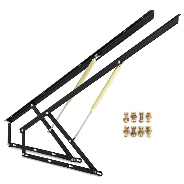 VEVOR 48" Mécanismes de Levage de Lit Hydraulic For Sofa Bed Anti-Corrosion 2pcs