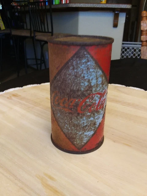 1962 2nd gen. Flat Top Coca-cola Straight Steel Can