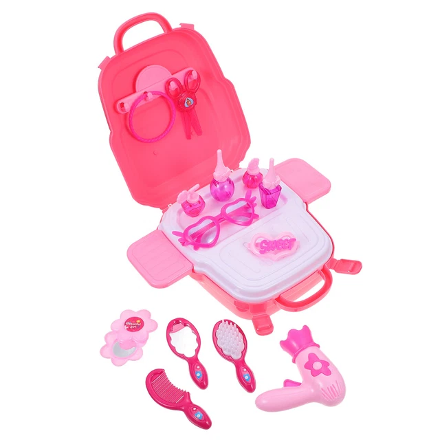 Bolsa de Cultura Mochila Plástico Maquillaje Para Niños Cosmética Maquillaje Juguete