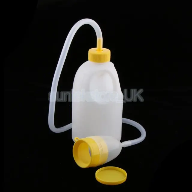 Portable 1700ml Male Bed Pee Urinal Bottle Night Drainage Container Set