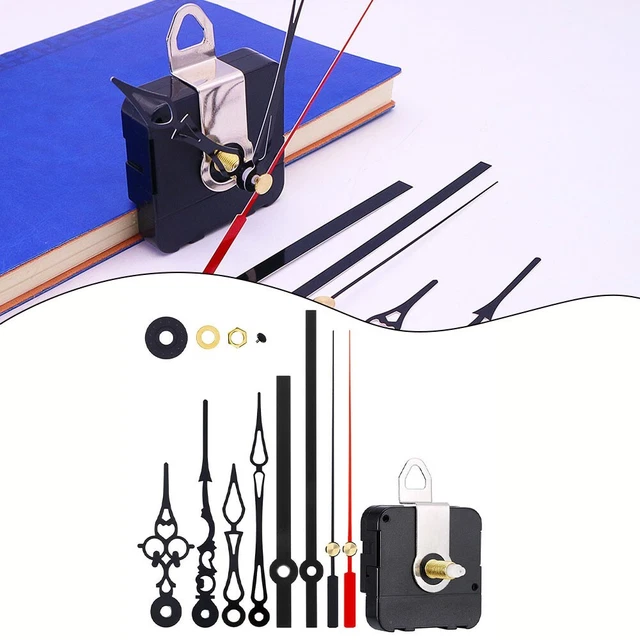 QUARTZ CLOCK MECHANISM Kit Long Shaft Fluorescence Clock Motor Movement