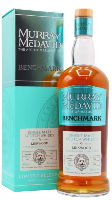 Linkwood - Murray McDavid Benchmark - Oloroso Cask  2012 9 year old Whisky 70cl