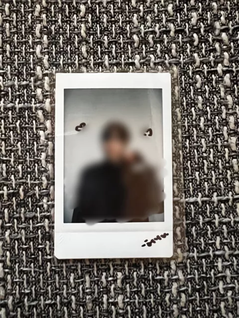 VeriVery Dongheon signed Polaroid Kpop