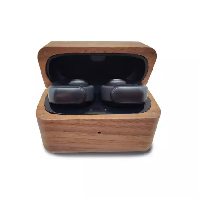 Wireless Headphone Protective Case Dustproof Wood Case for Bose-Ultra Open эν